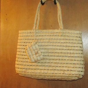 Lord & Taylor Hand Bag with matching pouch